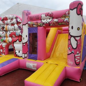 Hüpfburg Hello Kitty Multiplay 5x6m 160€ Tag