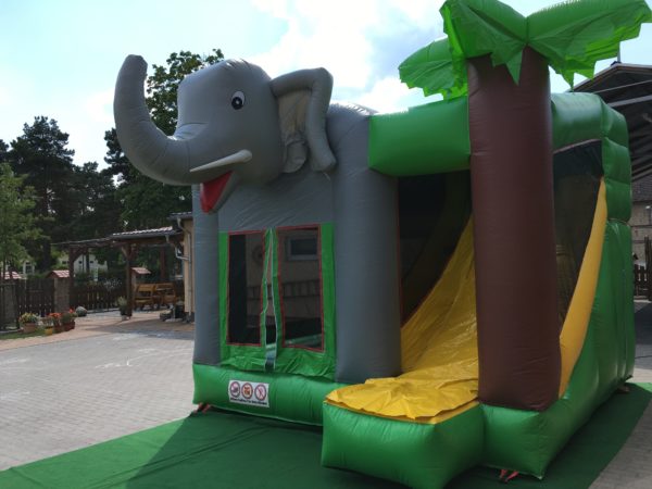 Hüpfburg Elefant m.Rutsche 5mx5m